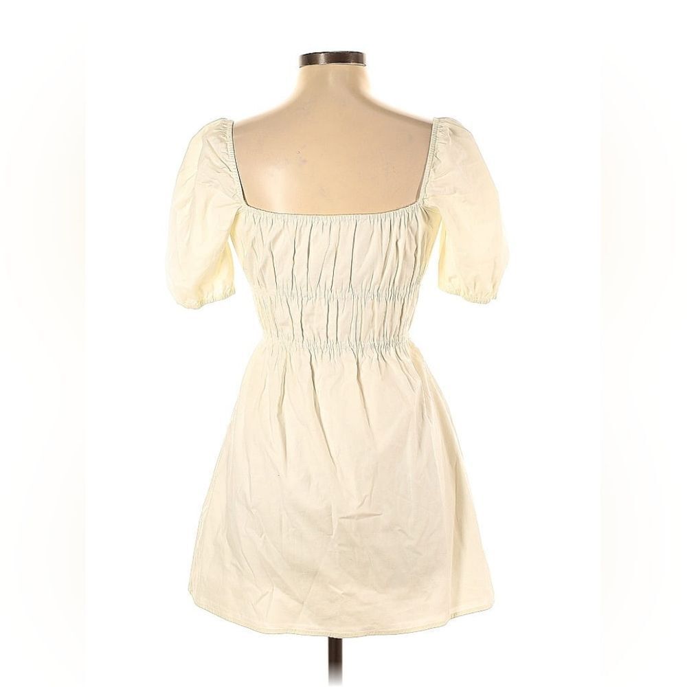 Reformation Woods Mini Dress Ivory Small - Picture 3 of 4